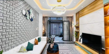 NHÀ 3 LẦU 5PN, CUỐI ĐƯỜNG TỈNH LỘ 10_ĐẦY ĐỦ NỘI THẤT, DT 5X25M SHR