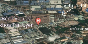 Bán gấp lô đất 5x15 ngay trung tâm Tân Uyên giá rẻ hơn thị trường 100tr