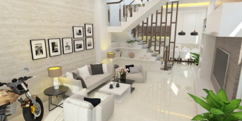 Cho thuê nhà nguyên căn mặt tiền Trương Công Định P.8