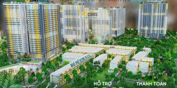 Bcons City - Green Topaz căn giá 1,7 tỷ 2pn 2wc chỉ cần 341 triệu tầng 11