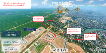 Nhà 3 tầng Eco Garden Huế thanh toán theo tiến độ