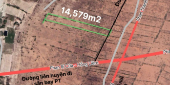 1ha giá chỉ 110k/m2 cách đường liên xã 100m, Bắc Bình, Bình Thuận