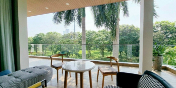 Chính chủ bán biệt thự đường Quốc Hương DT 10x30 chỉ 76tỷ trệt 2 lầu thang máy