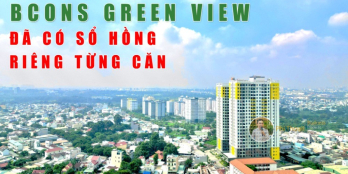 BÁN CĂN HỘ GIÁ GỐC CĐT - SỔ HỒNG RIÊNG TỪNG CĂN DỰ ÁN BCONS GREEN VIEW
