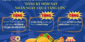 PHỐ NƯỚNG CENTA -  Cho thuê mặt bằng KD Thiên đường ẩm thực đường phố