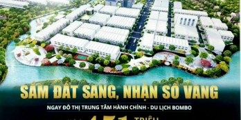 Đất nền Thái Thành Bombo đã có sổ full thổ cư DT 105 - 180m2 LH 0376635089(Thành