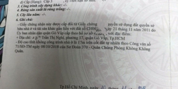 SIÊU PHẨM 3LẦU  CITYLAND TRẦN THỊ NGHỈ 54.6M2 GIÁ 5.9 TỶF7 GV SỔ NHƯ HÌNH LH