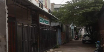 Nhà trệt lầu 44m2, 2pn đường thông Buôn Bán