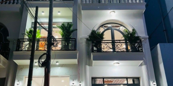 CHIẾT KHẤU 20%, BIỆT THỰ NGUYỄN SƠN, DT 8X16M, XÂY 4 TẦNG_FULL NỘI THẤT