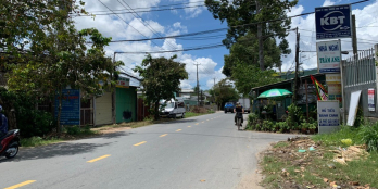 NỀN MẶT TIỀN GẦN VÒNG XOAY PHÚ HƯNG, ĐƯỜNG XE CONTAINER THOẢI MÁI