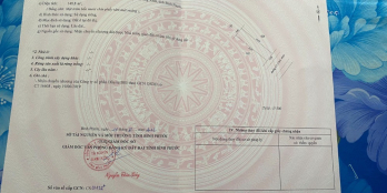 Bank dí quá nên bán nhanh lô đất Trung tâm TP Đồng Xoài cắt luôn 300 triệu