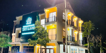 Bán nhà phố 3 tầng, 5PN Nam Hội An, view Sông kề bể bơi