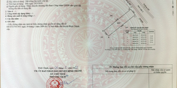 Bán đất Bình Chánh chính chủ, đường 6m,gần sông, giá 1,6 tỷ. Phí HH 2%