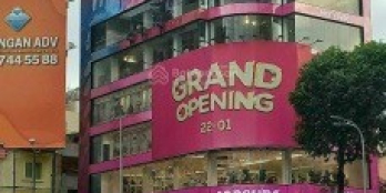 Vị trí vàng! MT Hai Bà Trưng, Quận 3 (10,4x18m) 4 Lầu, HĐT: 280 triệu/tháng, giá