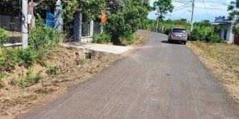 Bán 410m2 đất Hòa Phú,MT Đường nhựa. Gía 1.2 tỷ (M37)