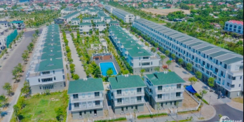 Biệt thự song lập đường 24m Eco Garden Huế