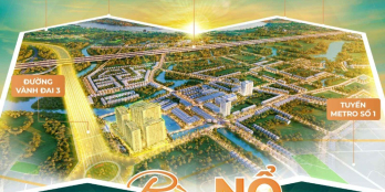 Căn hộ Q9, Thanh toán 2 năm, cách hầm Thủ Thiêm 10 km, Chỉ 555tr Ck Khủng