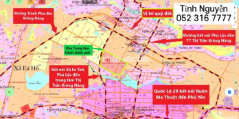 Đất nên gần trường sát chợ KDC liền kề trung tâm hành chính phía đông bắc ĐĂK LĂ