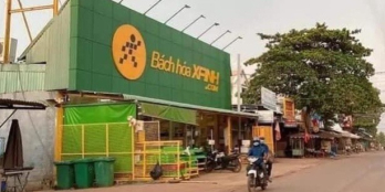 Mặt tiền kinh doanh đường 32m diện tích 800m2 thổ cư 100 giá chỉ 350tr