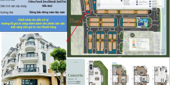 Biệt thự Classia Khang Điền Concerto C1 - Nhà liền thổ thiết kế Biệt thự