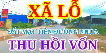 cần tiền bán gấp đất thổ đô thị 2 mặt tiền nhựa kinh doanh giá ngộp