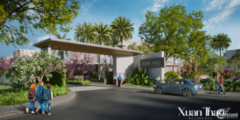 Nhà phố Xuân Thảo Residence bến lức 1 trệt, 2 lầu chỉ 50 triệu/m2