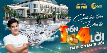 SHOPHOUSE MẶT ĐƯỜNG CUỐI HÀ HUY TẬP 50M THANH TOÁN MỖI THÁNG CHỈ 180 TRIỆU