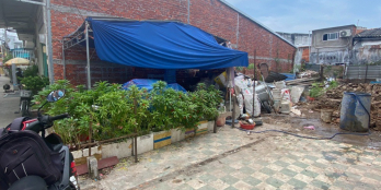 NỀN PHƯỜNG 1 THỔ CƯ ĐƯỜNG Ô TÔ LIỀN KỀ ĐƯỜNG NGUYỄN HUỆ