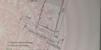 Bán Nhà Biệt Thự Đ. Huỳnh Thúc Kháng Đà Lạt. Góc 2 MT, 800m2 nở hậu L, SHR