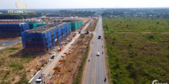 Cần bán 2 lô liền kề ngay trục đường 14m, sau dãy shophouse dự án STC Long Thành