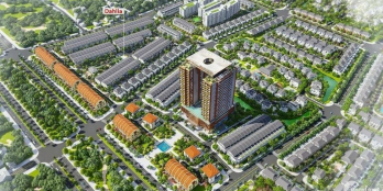 Nhà liền kề view công viên Eco Garden thanh toán 17 đợt