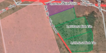 Lô siêu rẻ mặt tiền đường liên xã dài, đường sỏi lớn xe 4c đi vô tư.