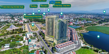 Nhà phố liền kề Hacom Mall biển Ninh Thuận