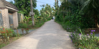 CHÍNH CHỦ BÁN GẤP NHÀ VƯỜN ĐƯỜNG XE Ô TÔ LIỀN KỀ THỊ TRẤN GIỒNG TRÔM