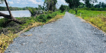 Hàng cực phẩm view sông Vàm Cỏ Đông 1100m2 - Cách TL816 chỉ 400m. giá 1tỷ950tr