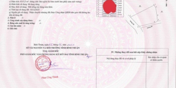 Bán nhanh lô đất mặt tiền đường liên xã đang làm 1.3tỷ/5000m2