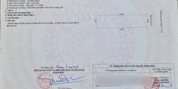 GIÁ SỤP HẦM Lô đất 144m2 FPT City Đà Nẵng. Sạch đẹp. Hướng Đông. Sổ đỏ sẵn