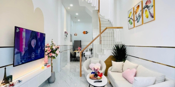 NHÀ MTKD Đ. NGUYỄN OANH, GẦN CẦU AN LỘC, DT 4X18M SHR, 4 TẦNG, THANG MÁY