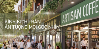 Kí HĐMB 5% sở hữu nhà phố thương mại 2 mặt tiền TTHC B.Dương, giá gốc chủ đầu tư