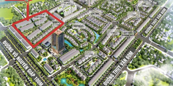 Nhà mặt đường 36m Eco Garden Huế ngân hàng cho vay 70%