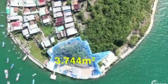 BÁN ĐẤT ĐẢO TRÍ NGUYÊN NHA TRANG BÁM BIỂN 80M MẶT TIỀN GIÁ CỰC RẺ