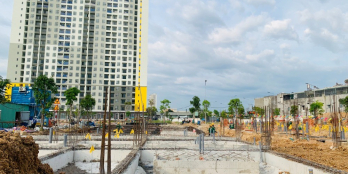 Nhà phố Bcons Plaza làng Đại học, Lô góc F20 76m2