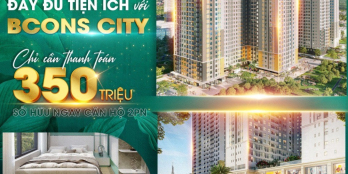 Bcons City Green Topaz căn C.16.06, giá gốc, 51.3m2