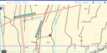 Chỉ 180 triệu/1000m2 xã Hồng Thái, có đường, ngay đường liên Xã đi Bàu Trắng