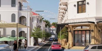 Nhà phố mặt tiền QL1A giá THẤP HƠN THỊ TRƯỜNG chỉ 1tỷ99