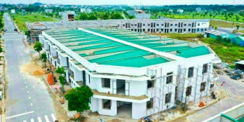 nhà ở xã hội Bình Dương 1 trệt 1 lầu giá chỉ 480tr/căn thiết kế kiểu Tân cổ điển