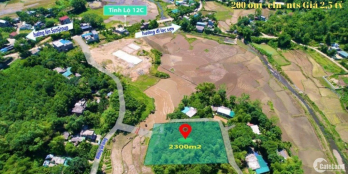 Đất nghỉ dưỡng bám sát dự án bán kính 1,5km giá rẻ phù hợp đầu tư