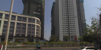 Cho thuê nhà mặt tiền nguyên căn 3 lầu, sân thượng, 3pn,3wc giá 18tr