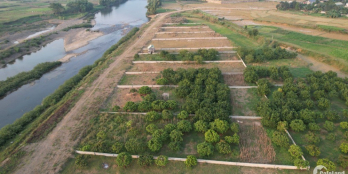 lô đất bám sông bôi 1019m2  view thoáng đẹp, tiện ích đầy đủ.