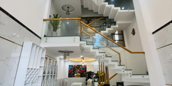 BÁN NHÀ Q12 4 LẦU MỚI XÂY - ĐANG CHO THUÊ 15TR/THÁNG